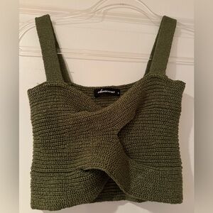 Knit Cropped Tank